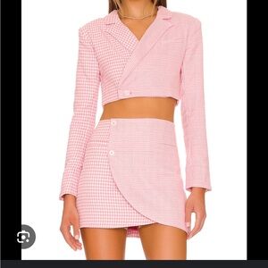 REVOLVE MAJORELLE pink suit set!